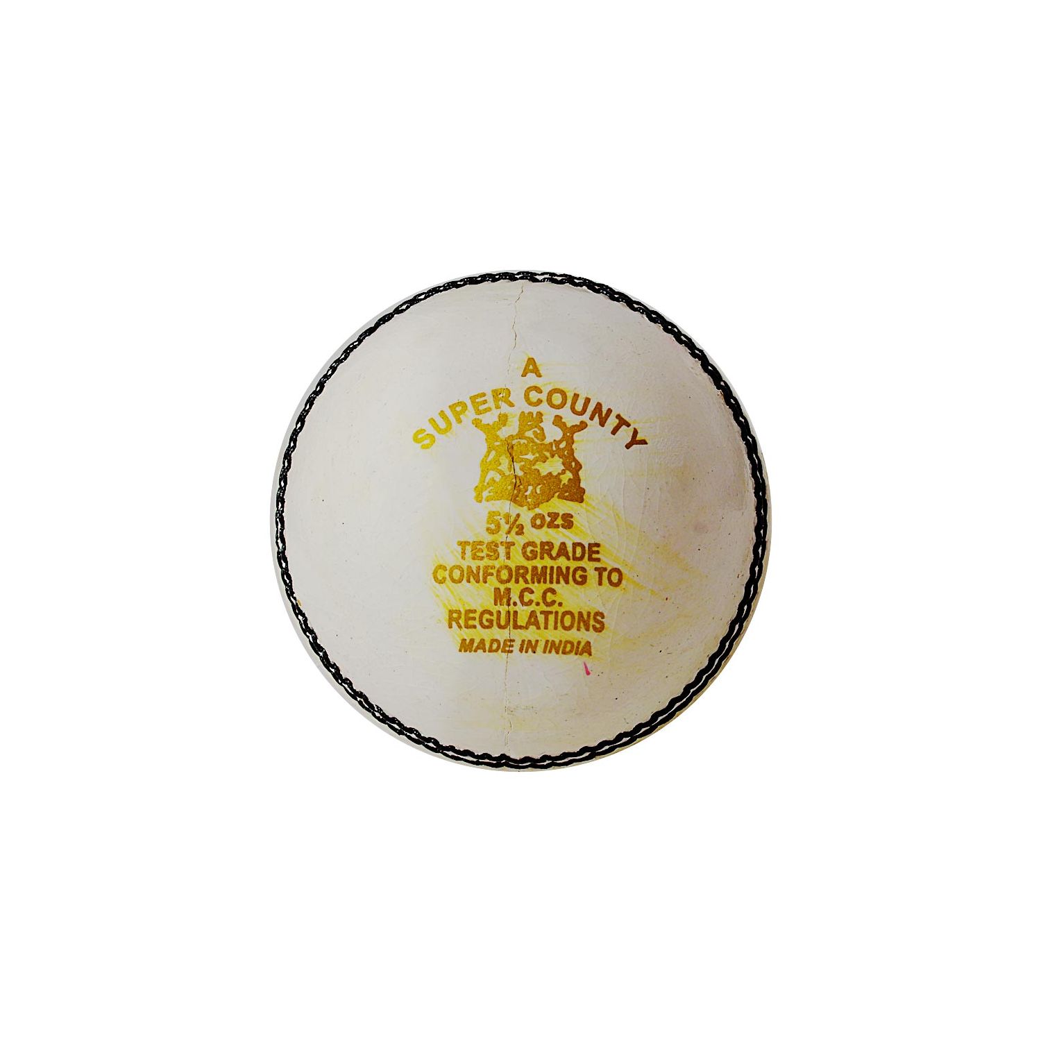 Super County Leather Cricket Ball